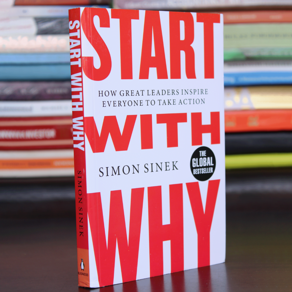 Start With Why by Simon Sinek &ndash; Book cover &ndash; Buy in Nepal