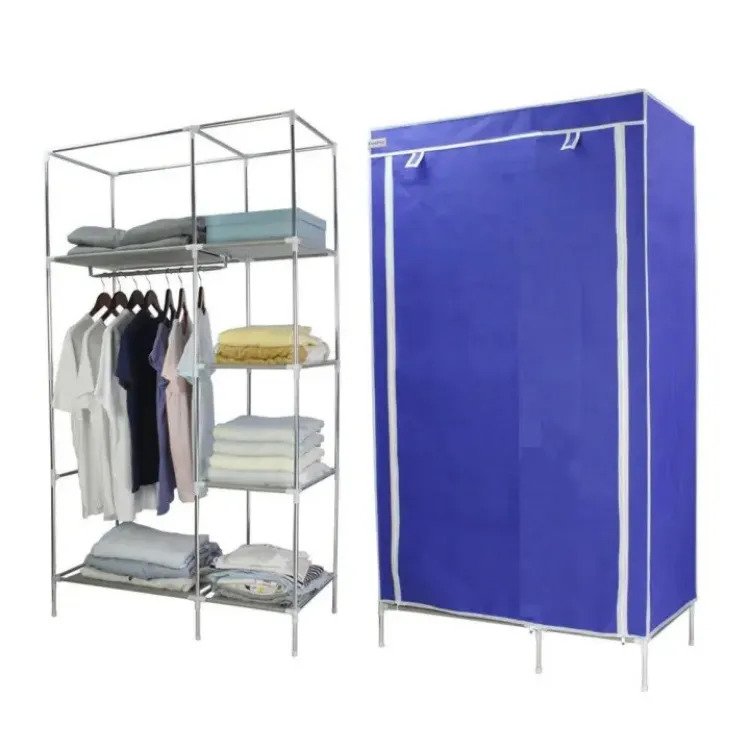 Perfect Beautiful Cloth Storage Wardrobe / Folding Almirah Rack Cum Cabinet Perfect Beautiful Cloth Storage Wardrobe / Folding Almirah Rack Cum Cabinet