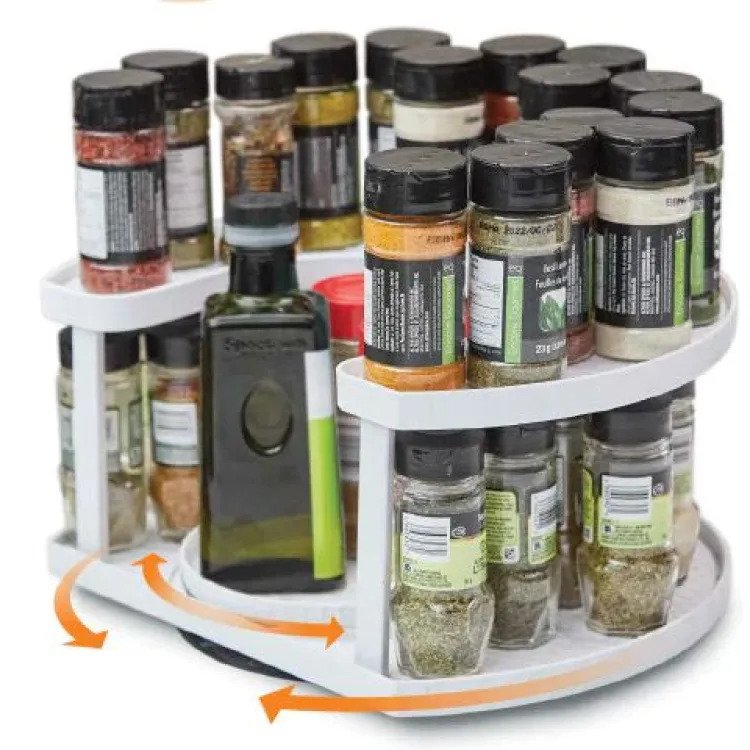 Dual-Spin Cabinet Organizer Spice Spinner (40 Allstar) Dual-Spin Cabinet Organizer Spice Spinner (40 Allstar)