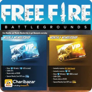 Free Fire Membership (User ID)