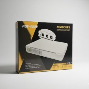 Mini DC UPS Power Backup for Wi-Fi Router, CCTV & More (10400mAh)